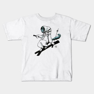 Ski Monkey Kids T-Shirt